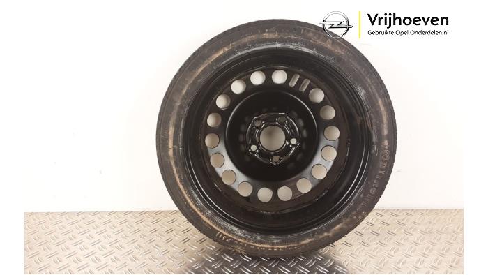 Space-saver spare wheel from a Opel Meriva 1.4 16V Ecotec 2011