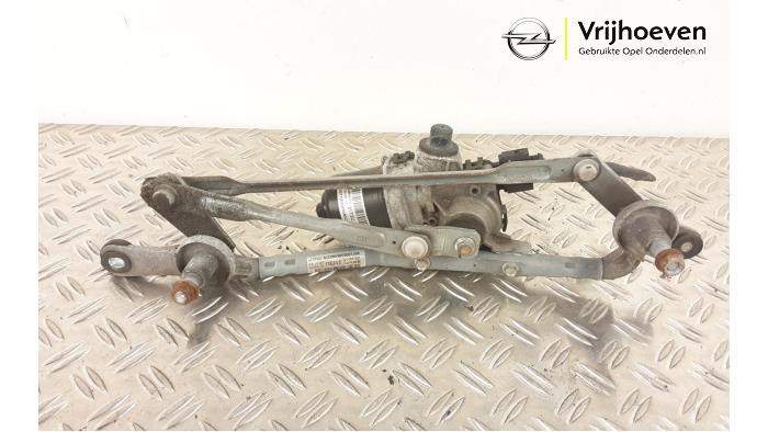 Wiper motor + mechanism from a Opel Karl 1.0 12V 2015