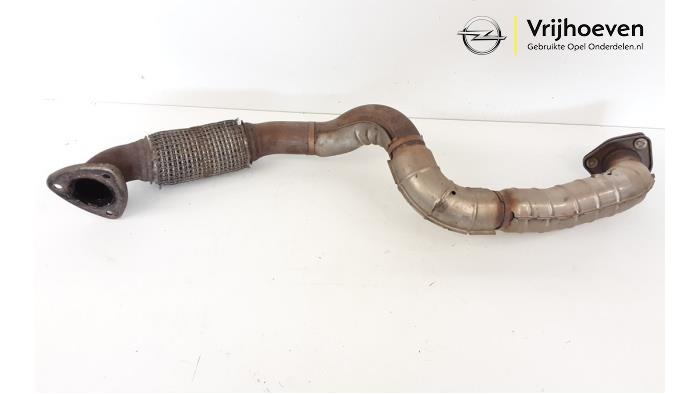 Used Exhaust front section Opel Astra K 1.0 Turbo 12V Price € 60,00 Margin scheme offered by Autodemontage Vrijhoeven B.V.