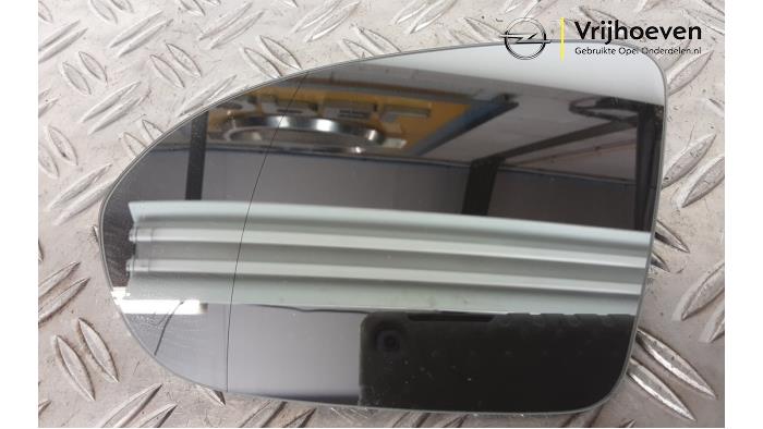 Mirror glass, left from a Opel Astra K 1.6 CDTI 110 16V 2017