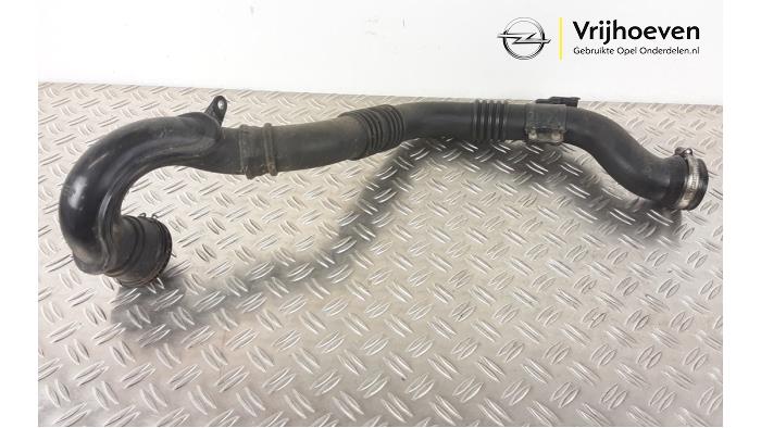 Intercooler tube from a Opel Astra J (PC6/PD6/PE6/PF6) 1.4 Turbo 16V 2012