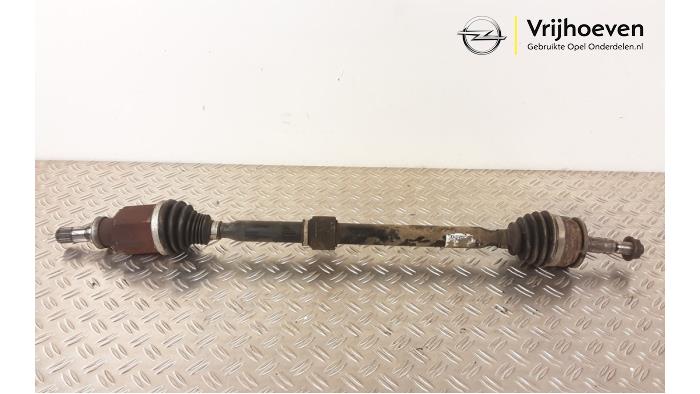 Front drive shaft, right from a Opel Astra K 1.5 CDTi 122 12V 2020