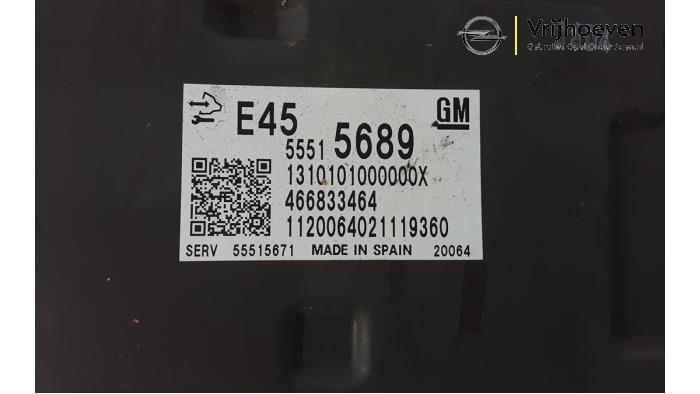 Calculateur moteur d'un Opel Astra K 1.5 CDTi 122 12V 2020