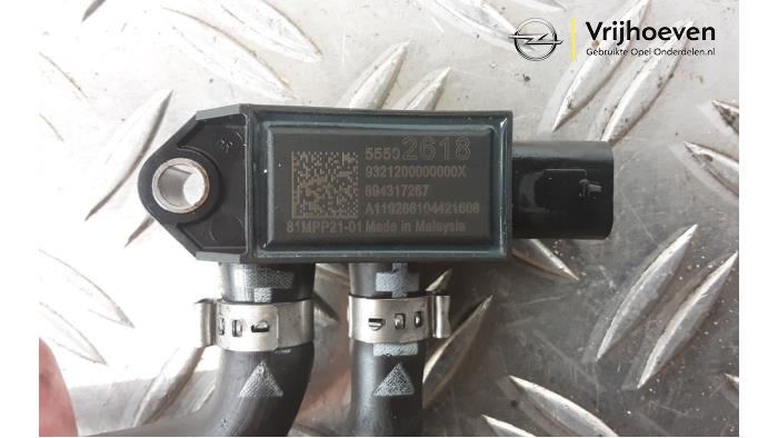 Czujnik filtra czastek stalych z Opel Astra K 1.5 CDTi 122 12V 2020