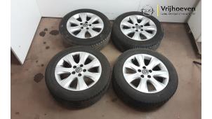 Used Set of wheels + tyres Opel Meriva 1.4 16V Ecotec Price € 200,00 Margin scheme offered by Autodemontage Vrijhoeven B.V.