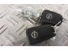 Ignition lock + key from a Opel Meriva 1.4 16V Ecotec 2016