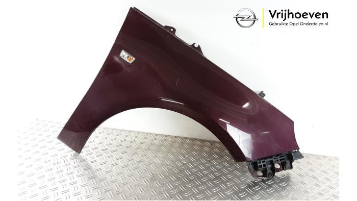 Front wing, right from a Opel Adam 1.2 16V 2016