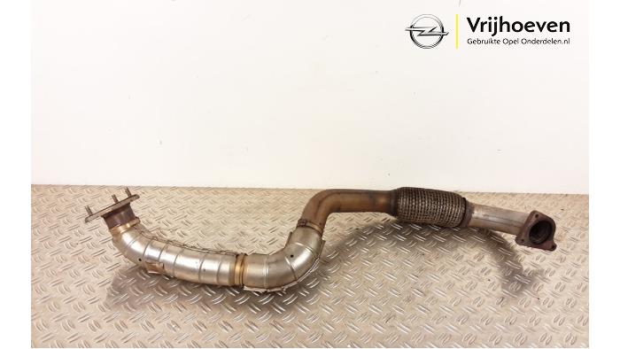 Used Exhaust front section Opel Astra K Sports Tourer 1.6 CDTI 110 16V Price € 40,00 Margin scheme offered by Autodemontage Vrijhoeven B.V.