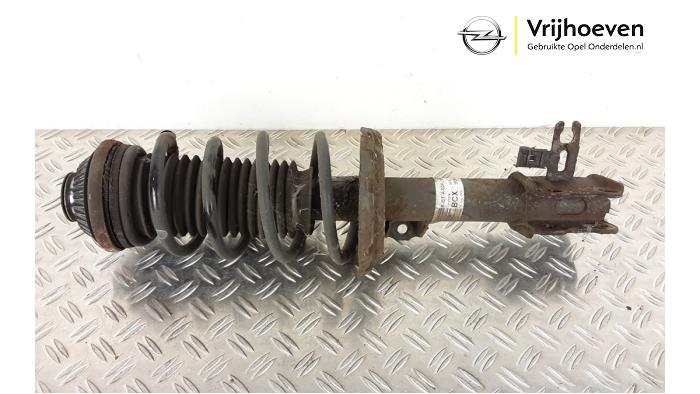 Front shock absorber rod, right from a Opel Astra H (L48) 1.6 16V Twinport 2005