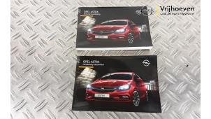 Używane Instrukcja Opel Astra K Sports Tourer 1.6 CDTI 110 16V Cena € 30,00 Procedura marży oferowane przez Autodemontage Vrijhoeven B.V.