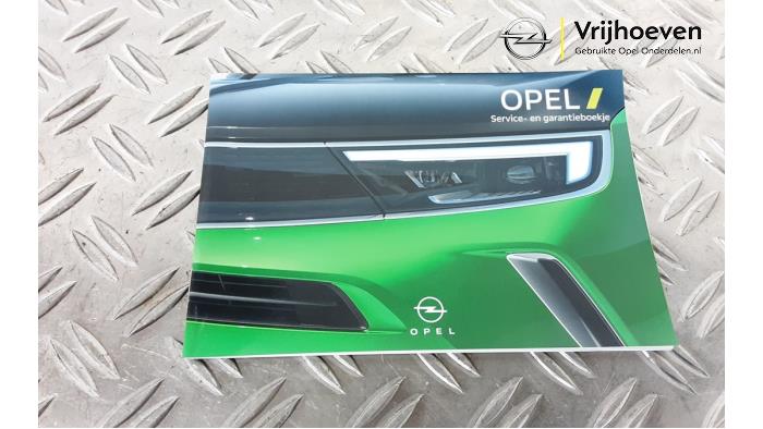 Livret d'instructions d'un Opel Astra L (F3/FB/FM/FP) 1.2 Turbo 110 12V 2023
