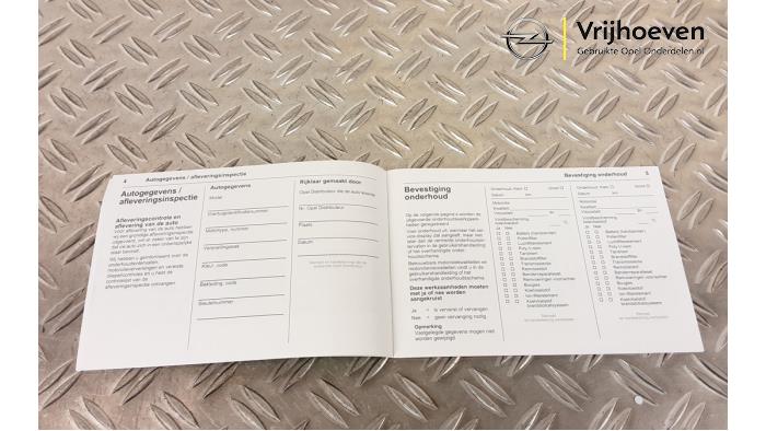 Livret d'instructions d'un Opel Astra L (F3/FB/FM/FP) 1.2 Turbo 110 12V 2023