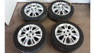 Used Set of wheels + tyres Opel Corsa D 1.3 CDTi 16V Ecotec Price € 175,00 Margin scheme offered by Autodemontage Vrijhoeven B.V.