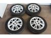 Set of wheels + tyres from a Opel Corsa D, 2006 / 2014 1.3 CDTi 16V Ecotec, Hatchback, Diesel, 1.248cc, 66kW (90pk), FWD, Z13DTH; EURO4, 2006-07 / 2011-06 2009