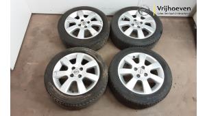 Used Set of wheels + tyres Opel Corsa C (F08/68) 1.2 16V Twin Port Price € 75,00 Margin scheme offered by Autodemontage Vrijhoeven B.V.