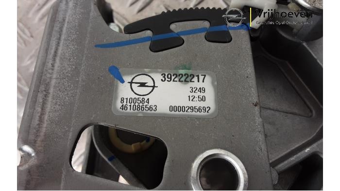 Parking brake lever from a Opel Crossland/Crossland X 1.2 Turbo 12V Euro 6d-temp 2019