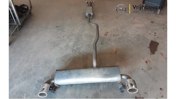 Opel Astra Auspuff Mittel- + Enddämpfer Vorrat | ProxyParts.de