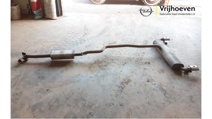 Opel Astra Auspuff Mittel- + Enddämpfer Vorrat | ProxyParts.de