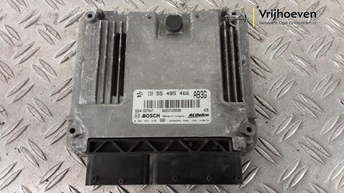 Used Engine management computer Opel Zafira Tourer (P12) 2.0 CDTI 16V 130 Ecotec Price € 50,00 Margin scheme offered by Autodemontage Vrijhoeven B.V.