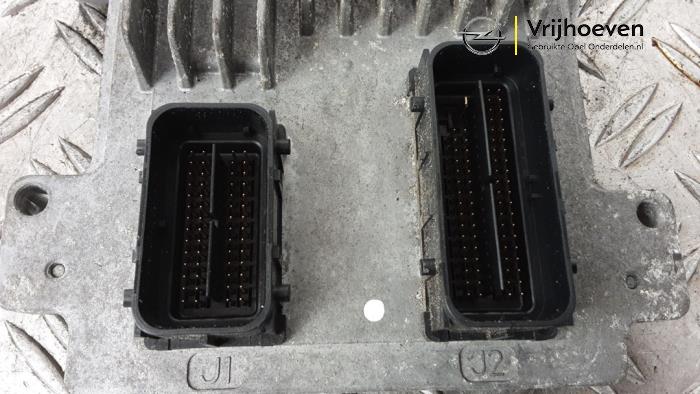 Engine management computer from a Opel Corsa E 1.6 OPC Turbo 16V 2015