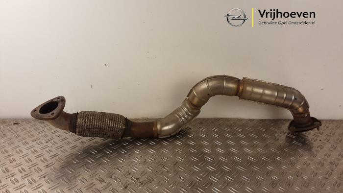 Used Exhaust front section Opel Astra K Sports Tourer 1.0 Turbo 12V Price € 60,00 Margin scheme offered by Autodemontage Vrijhoeven B.V.