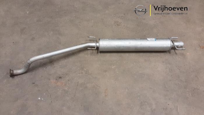 Gebrauchte Auspuff Mitteldämpfer Opel Astra G (F08/48) 1.6 Preis € 50,00 Margenregelung angeboten von Autodemontage Vrijhoeven B.V.