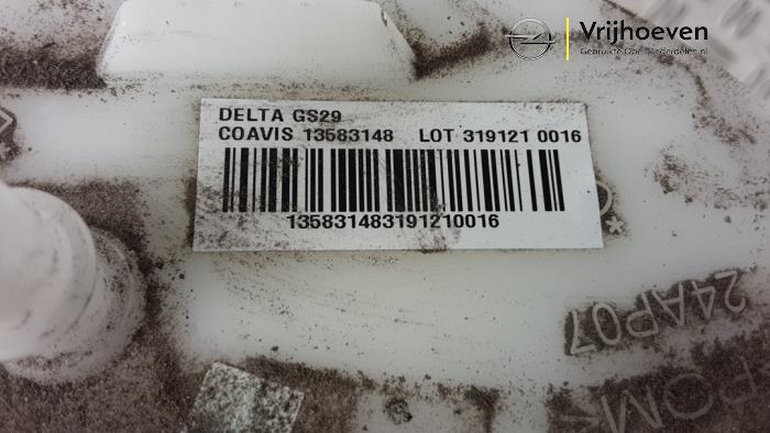 Pompe carburant électrique d'un Opel Zafira Tourer (P12) 1.6 SIDI Eco Turbo 16V 2014