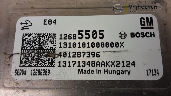 Used Engine management computer Opel Karl 1.0 12V Price € 100,00 Margin scheme offered by Autodemontage Vrijhoeven B.V.