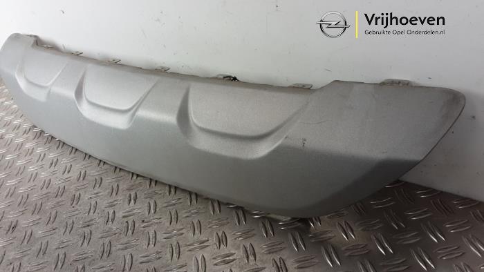 Diffuser rear bumper Opel Mokka X 1.4 Turbo 16V Z50H - 42505634 GM