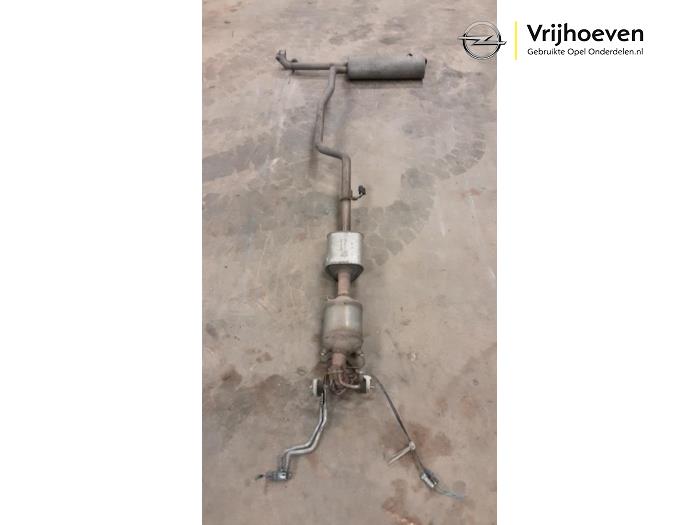 Usagé Echappement (complet) Opel Astra K 1.0 SIDI Turbo 12V Prix € 200,00 Règlement à la marge proposé par Autodemontage Vrijhoeven B.V.