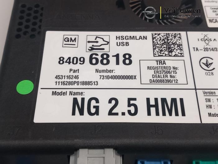 Navigation module Opel Astra K Sports Tourer 1.6 BiTurbo CDTI 16V ...