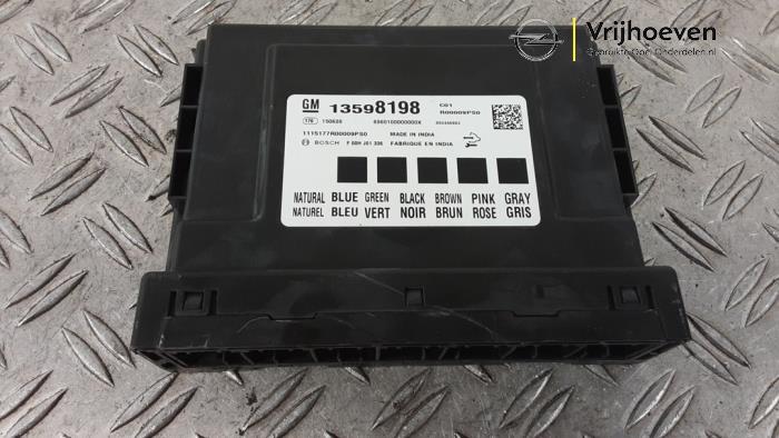 Used Body control computer Opel Karl 1.0 12V Price € 80,00 Margin scheme offered by Autodemontage Vrijhoeven B.V.