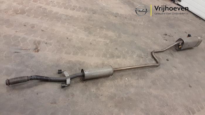 Gebrauchte Auspuff (komplett) Opel Crossland (X) 1.2 Turbo 12V Preis € 150,00 Margenregelung angeboten von Autodemontage Vrijhoeven B.V.