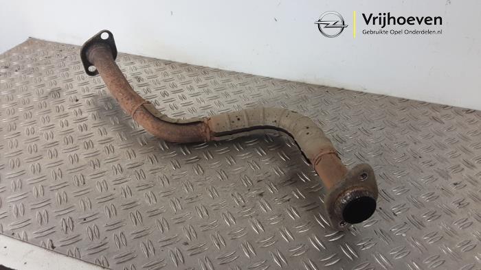 Tube échappement avant d'un Opel Agila (B) 1.2 16V 2011
