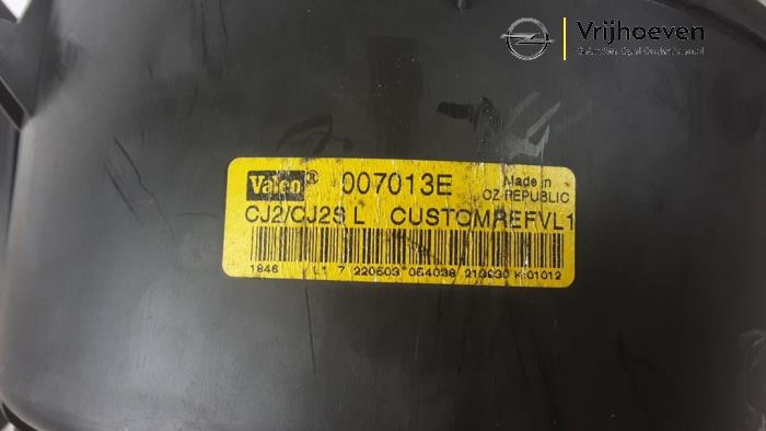 Fläktmotor för uppvärmning och ventilation från en Opel Vectra C 1.8 16V 2003
