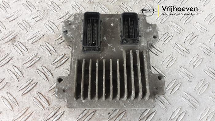 Engine management computer Opel Corsa E, 2014 1.4 16V, Hatchback, Petrol, 1.398cc, 66kW (90pk), FWD, B14XER, 2014-09 (Used)