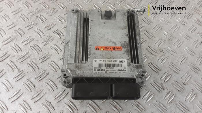Used Engine management computer Opel Astra J GTC (PD2/PF2) 2.0 BiTurbo CDTI Price € 150,00 Margin scheme offered by Autodemontage Vrijhoeven B.V.