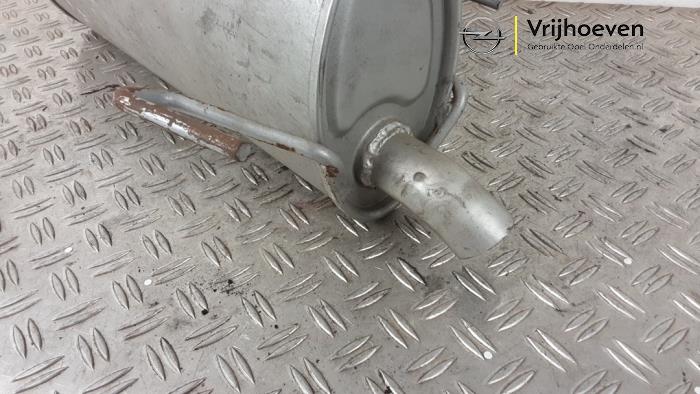 Ljuddämpare, bak från en Opel Meriva 1.6 16V 2007