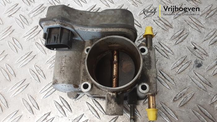 Gebrauchte Drosselklappengehäuse Opel Meriva (A) 1.6 16V Preis € 40,00 Margenregelung angeboten von Autodemontage Vrijhoeven B.V.