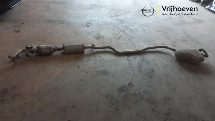 Usagé Echappement (complet) Opel Astra K Sports Tourer 1.2 Turbo 12V Prix € 275,00 Règlement à la marge proposé par Autodemontage Vrijhoeven B.V.
