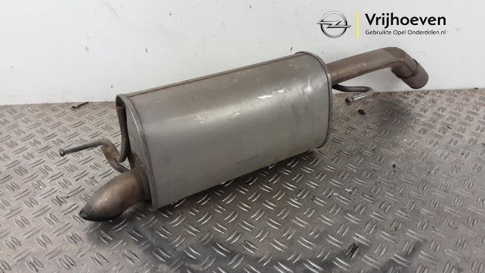 Gebrauchte Auspuff Enddämpfer Opel Adam 1.0 Ecotec 12V SIDI Turbo Preis € 50,00 Margenregelung angeboten von Autodemontage Vrijhoeven B.V.