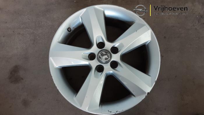 Begagnade Hjul Opel Meriva (B) 1.4 16V Ecotec Pris € 40,00 Marginaltabell erbjuds av Autodemontage Vrijhoeven B.V.