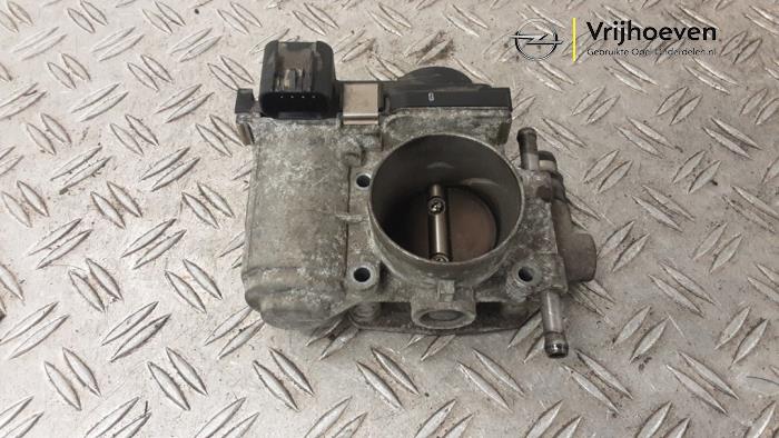 Gebrauchte Drosselklappengehäuse Opel Astra H GTC (L08) 1.6 16V Twinport Preis € 30,00 Margenregelung angeboten von Autodemontage Vrijhoeven B.V.