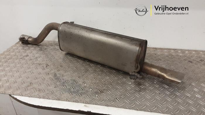 Gebrauchte Auspuff Enddämpfer Opel Corsa E 1.4 Turbo 16V Preis € 35,00 Margenregelung angeboten von Autodemontage Vrijhoeven B.V.
