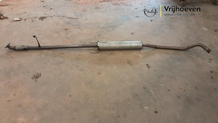 Gebrauchte Auspuff Mitteldämpfer Opel Corsa C (F08/68) 1.2 16V Preis € 50,00 Margenregelung angeboten von Autodemontage Vrijhoeven B.V.