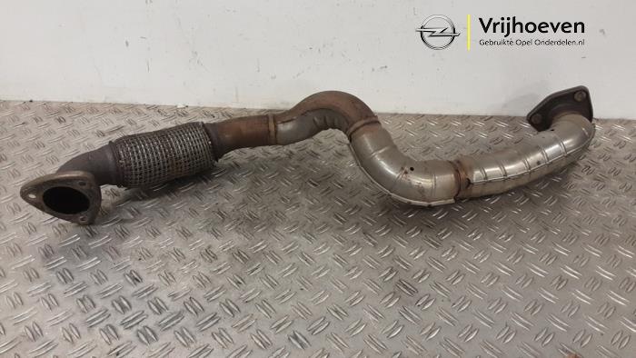 Used Exhaust front section Opel Astra K 1.0 Turbo 12V Price € 60,00 Margin scheme offered by Autodemontage Vrijhoeven B.V.
