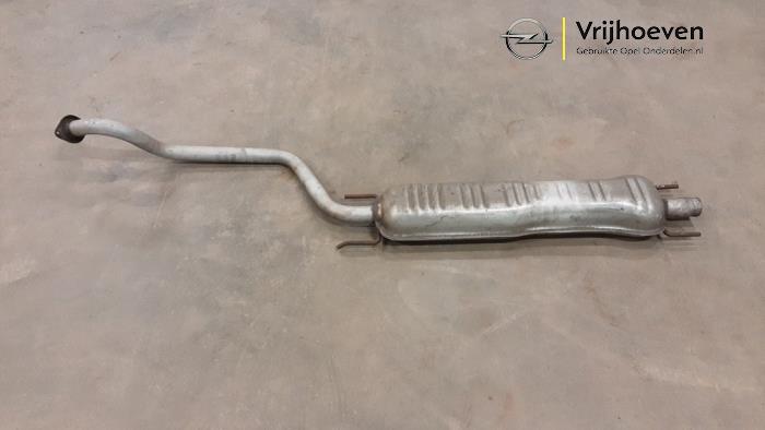 Gebrauchte Auspuff Mitteldämpfer Opel Zafira (F75) 1.8 16V Preis € 40,00 Margenregelung angeboten von Autodemontage Vrijhoeven B.V.