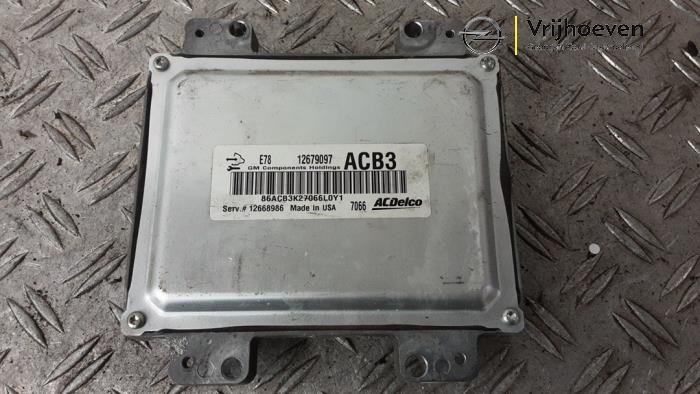 Used Engine management computer Opel Mokka X 1.4 Turbo 16V Price € 150,00 Margin scheme offered by Autodemontage Vrijhoeven B.V.