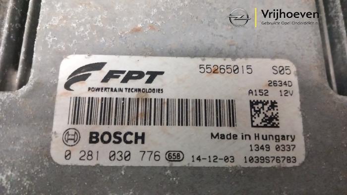 Engine management computer from a Opel Combo 1.6 CDTI 16V 2015