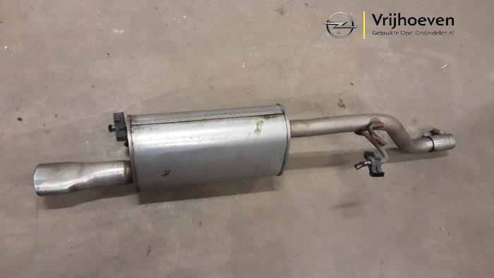 Gebrauchte Auspuff Enddämpfer Opel Corsa E 1.0 SIDI Turbo 12V Preis € 25,00 Margenregelung angeboten von Autodemontage Vrijhoeven B.V.